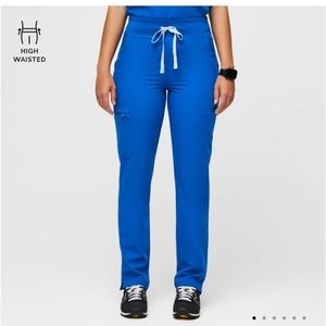 Yola Skinny Scrub Pants - ROYAL BLUE - PETITE